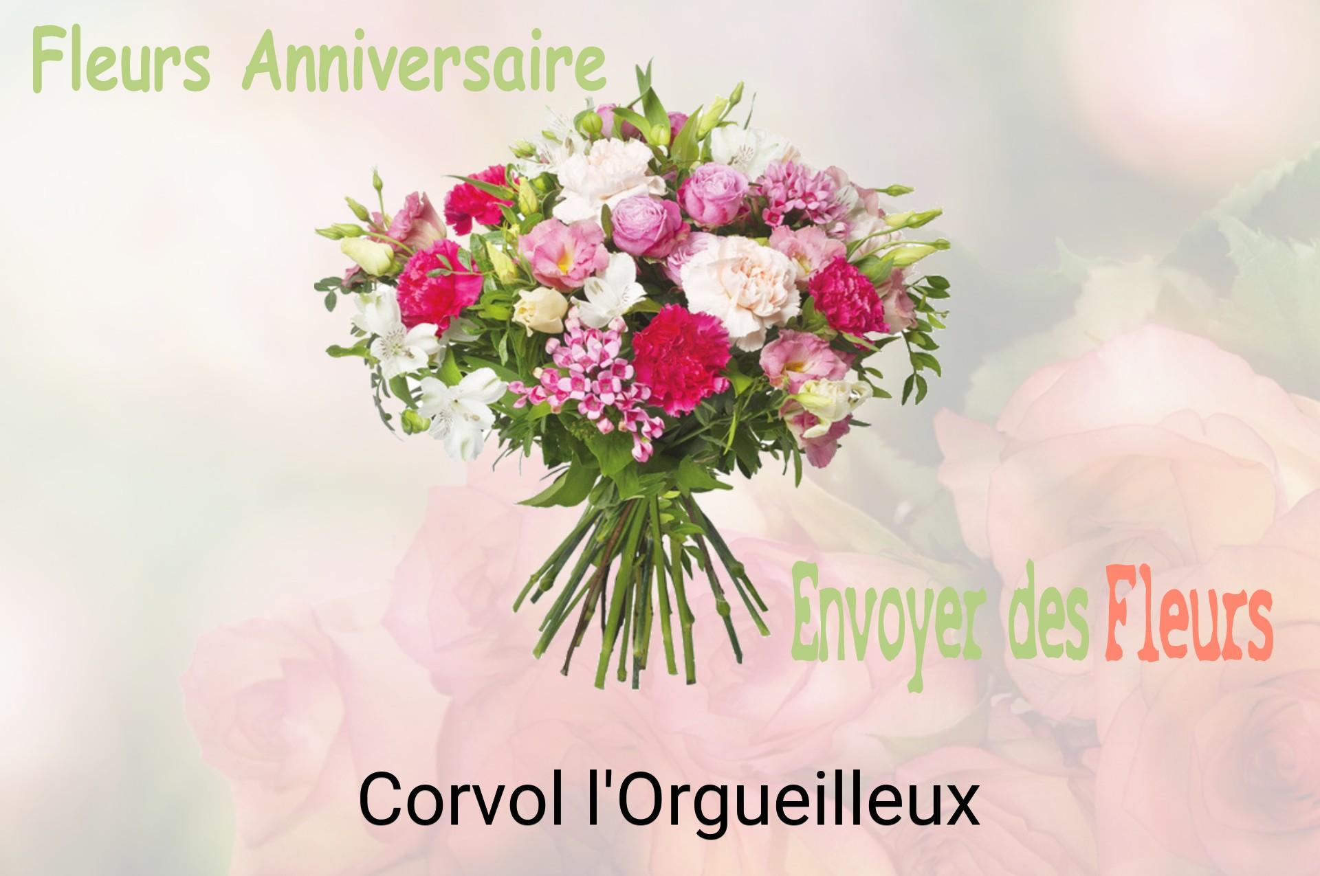 Bouquet de fleurs d’anniversaire livré à Corvol-l'Orgueilleux